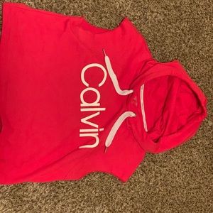 Calvin Klein Sleeveless Hoodie